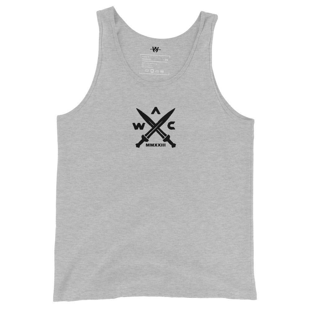 Light WAC Crossed Swords Unisex Tank Top