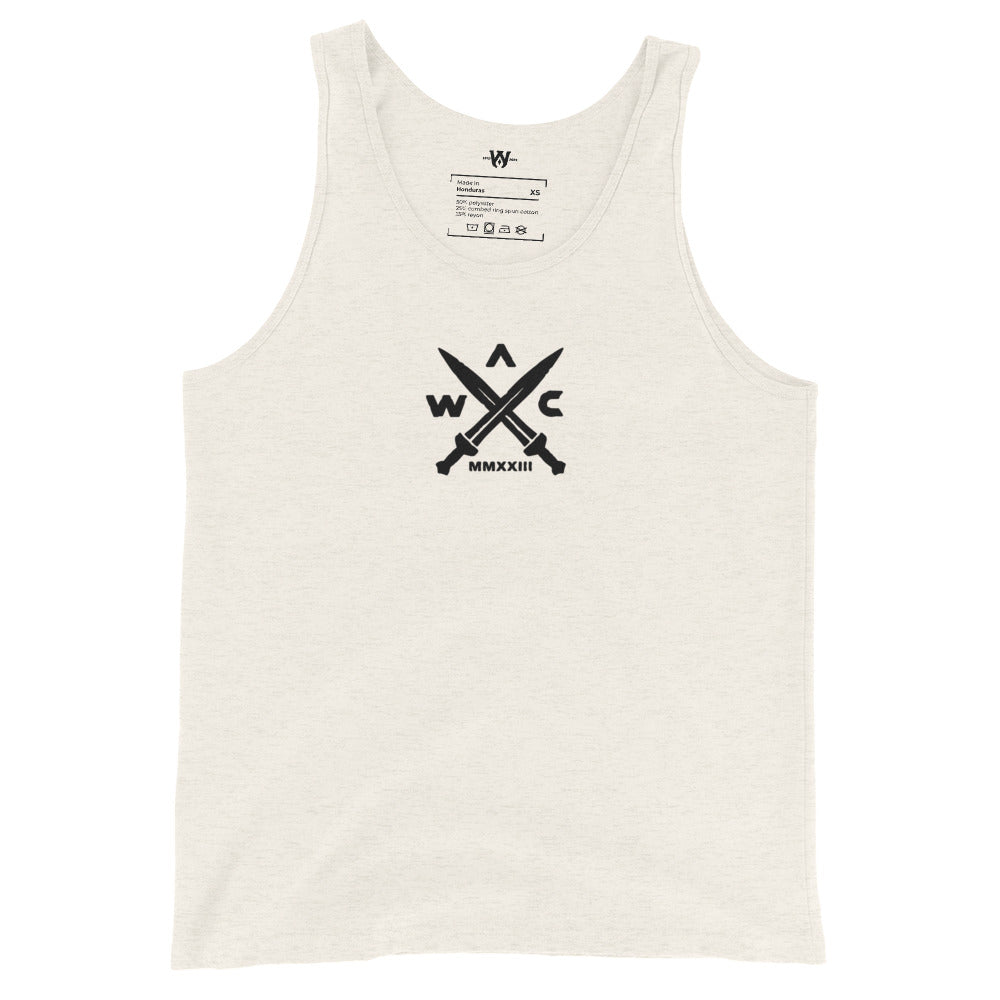 Light WAC Crossed Swords Unisex Tank Top