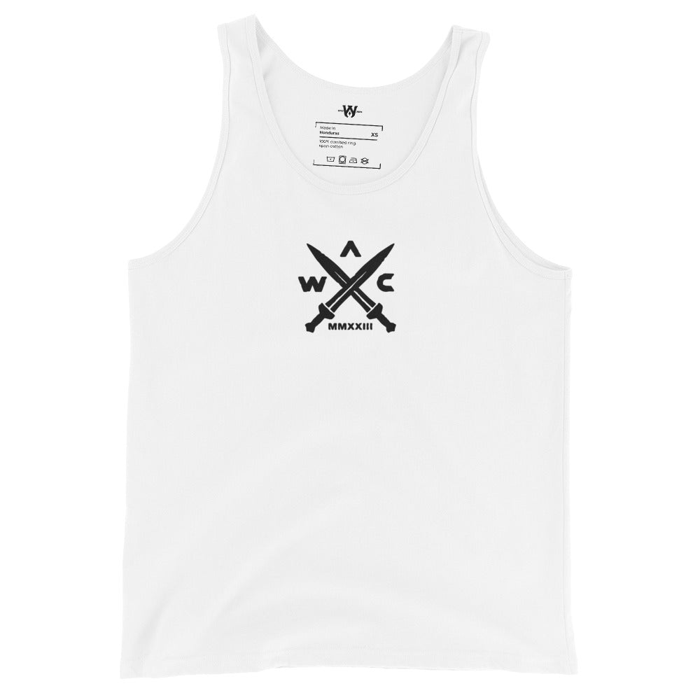 Light WAC Crossed Swords Unisex Tank Top