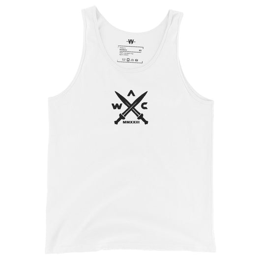 Light WAC Crossed Swords Unisex Tank Top