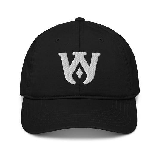 Whole Armor Monogram White Logo Organic Dad Hat