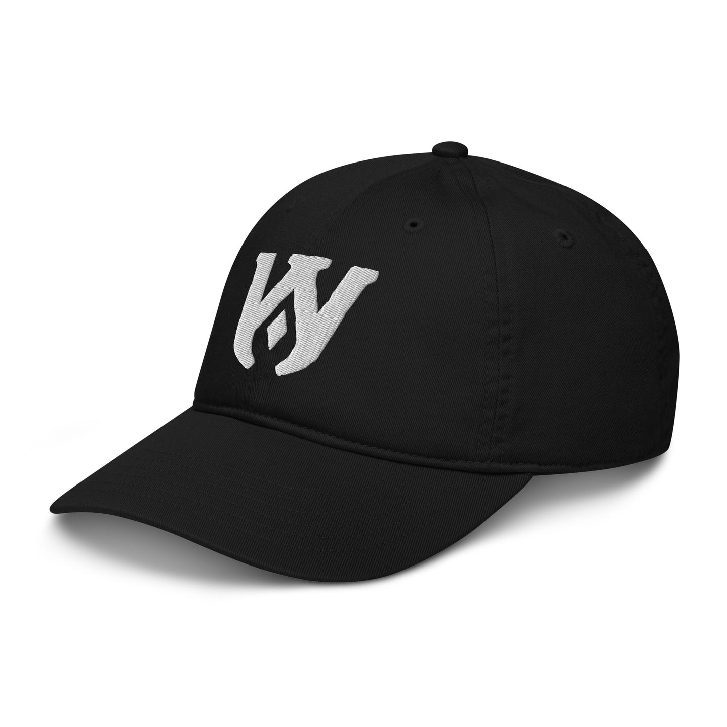 Whole Armor Monogram White Logo Organic Dad Hat