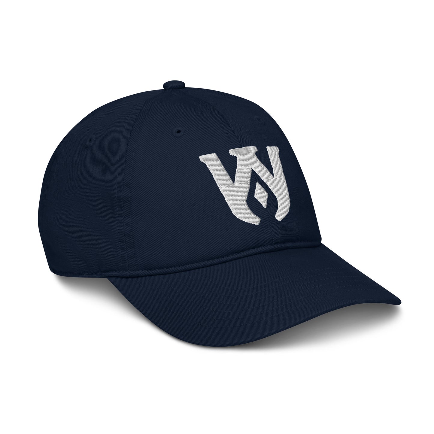 Whole Armor Monogram White Logo Organic Dad Hat