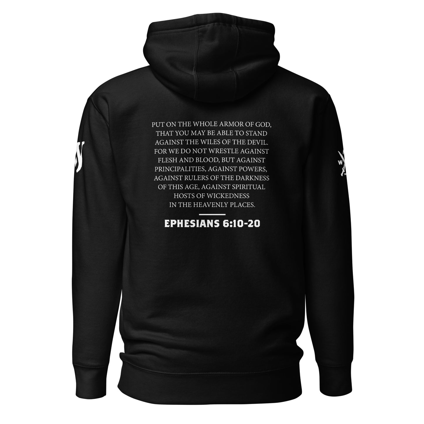 Whole Armor Clothing Logo Light on Dark Unisex Hoodie