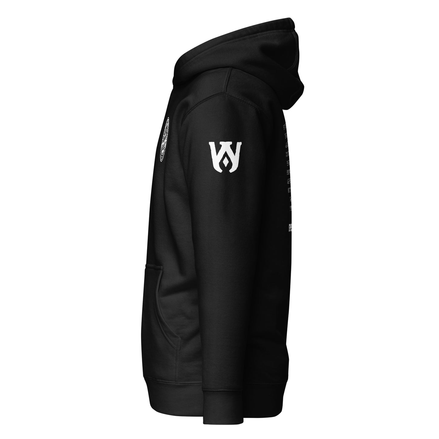 Whole Armor Clothing Logo Light on Dark Unisex Hoodie