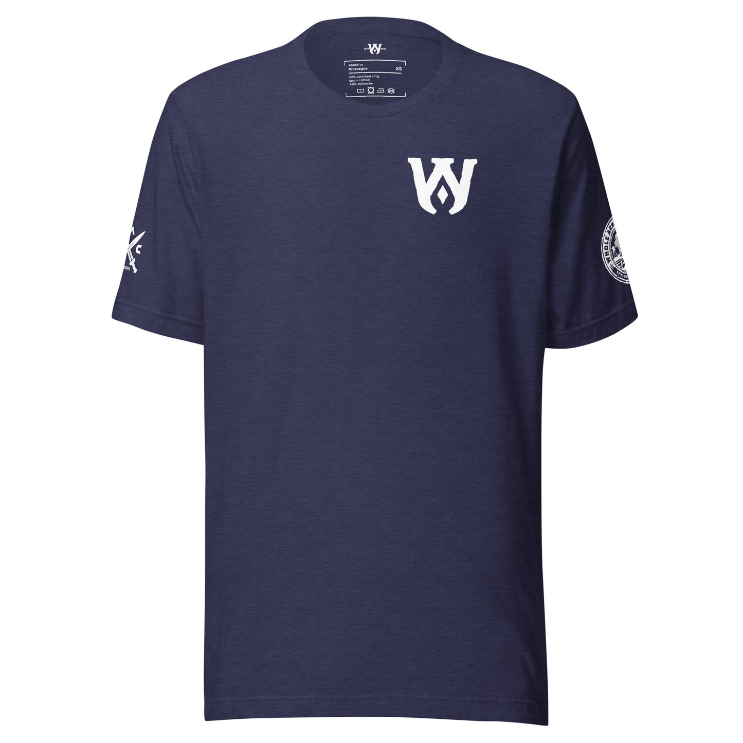 Light on Dark WAC Monogram Unisex T-shirt