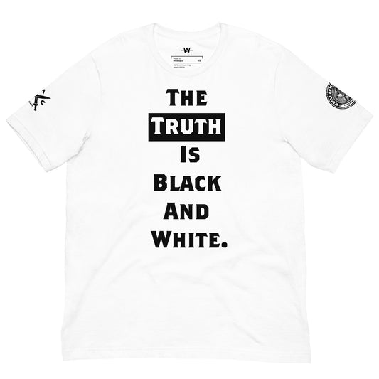 John 14:6 Jesus Truth White Unisex T-Shirt - Whole Armor Clothing