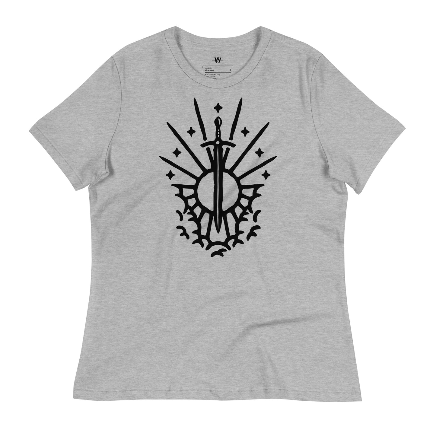 Women's Revelation 1:16 Sword and Sun T-shirt Light